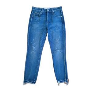 AMO High Rise Stix Crop Jeans in Rambler Size 27